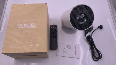 Orilume Pro 4K-Smart Projector with WiFi 6|Android 11